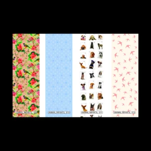 Mural Adhesivo Animalitos animal infantil 009 012