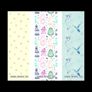 Mural Adhesivo Animalitos animal infantil 033 035