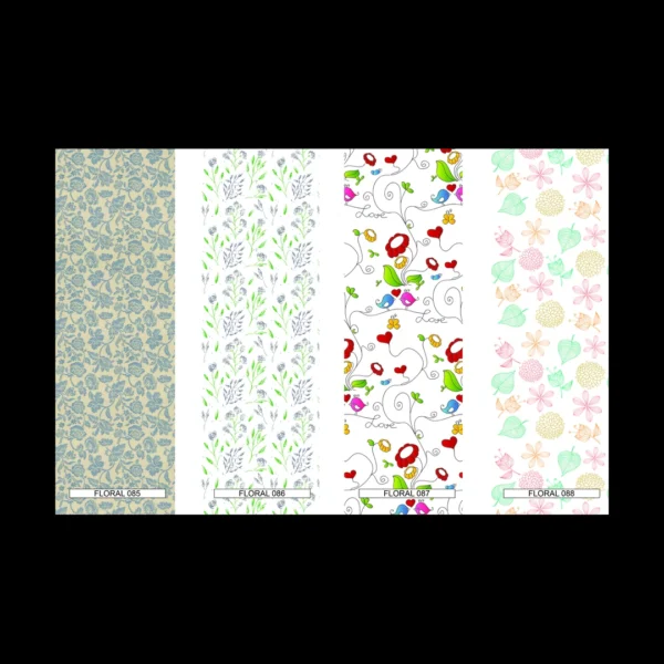 Mural Adhesivo Floral 085 088