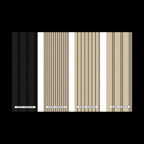 Mural Adhesivo Listones slatted listones 033 036