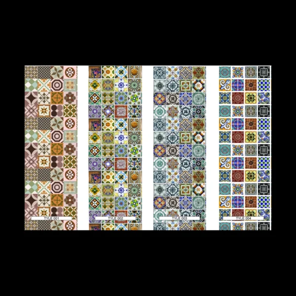 Mural Adhesivo Tile tyle 001 004