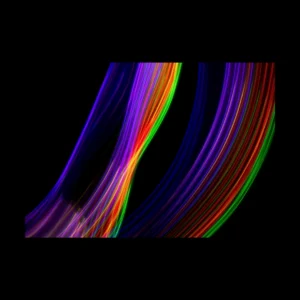 Cuadro decorativo Abstracto Neon para pared, modelo 14 - Avayra