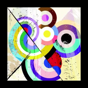Cuadro decorativo Abstracto para pared, modelo 4 - Avayra