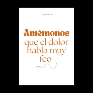 Cuadro decorativo Amar Naranjado para pared - Avayra