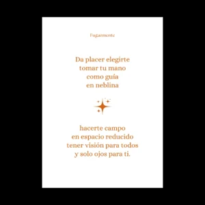 Cuadro decorativo Elegirte Naranjado para pared - Avayra