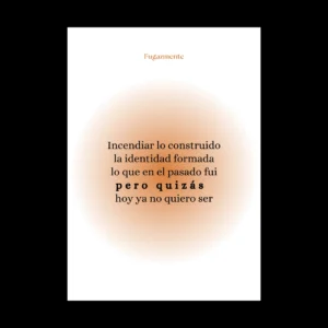 Cuadro decorativo Identidad Naranjado para pared - Avayra